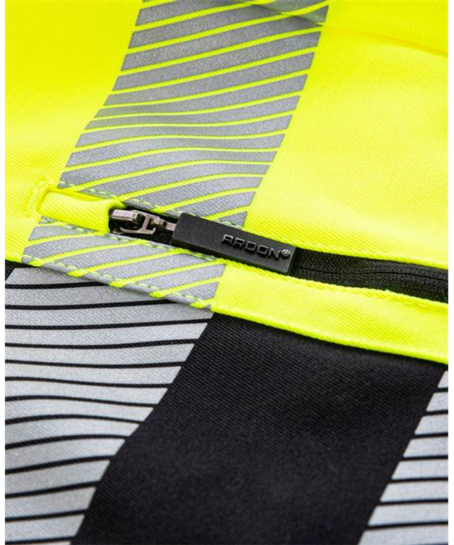 Jacheta reflectorizanta Ardon SIGNAL, 65% poliester - 35% bumbac, 290 gr/mp