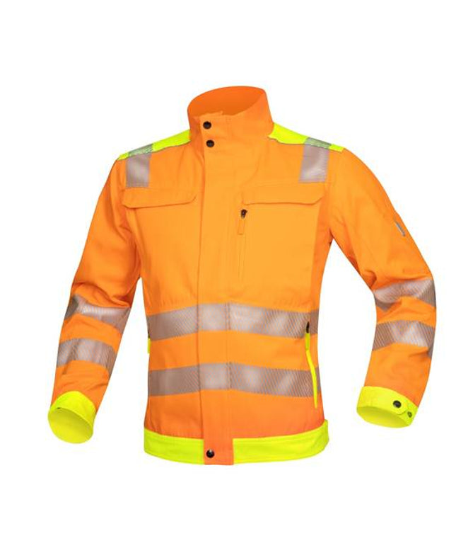 Jacheta reflectorizanta Ardon SIGNAL, 65% poliester - 35% bumbac, 290 gr/mp