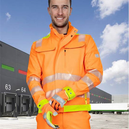 Jacheta reflectorizanta Ardon SIGNAL, 65% poliester - 35% bumbac, 290 gr/mp