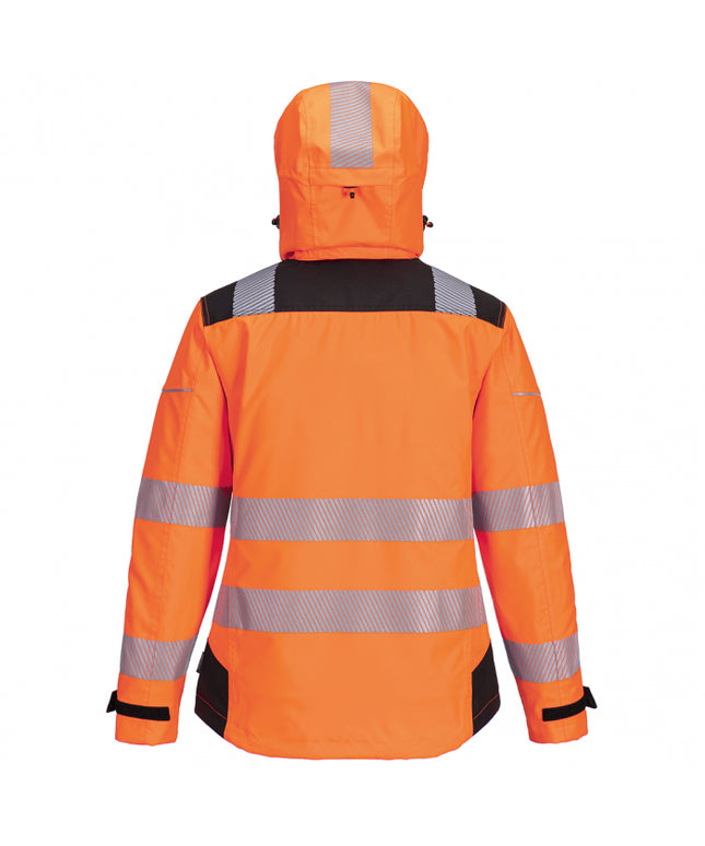 Jacheta reflectorizanta impermeabila dama Portwest PW389, 100% poliester, 300D Oxford, 190 gr/mp