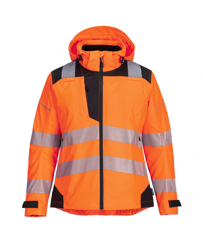 Jacheta reflectorizanta impermeabila dama Portwest PW389, 100% poliester, 300D Oxford, 190 gr/mp