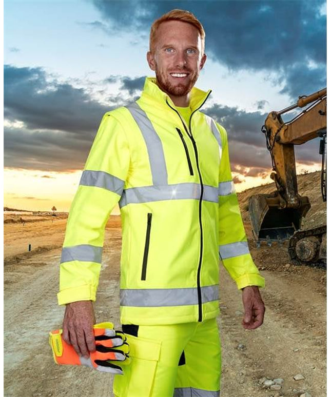 Jacheta reflectorizanta softshell Ardon REF501, softshell, 310 gr/mp