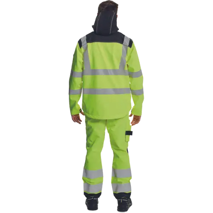 Jacheta reflectorizanta softshell Cerva KNOXFIELD HVPS, 100% poliester, 290 gr/mp