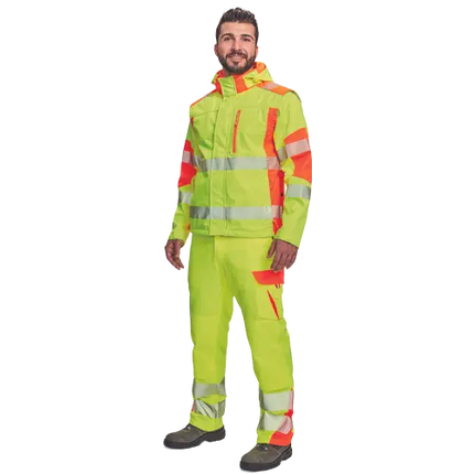 Jacheta reflectorizanta softshell Cerva LATTON, 100% poliester, 270 gr/mp
