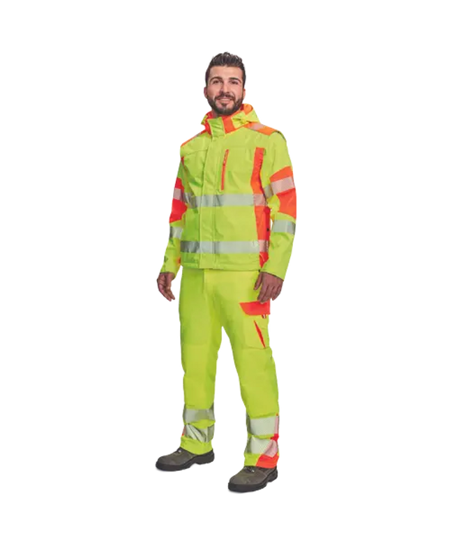 Jacheta reflectorizanta softshell Cerva LATTON, 100% poliester, 270 gr/mp