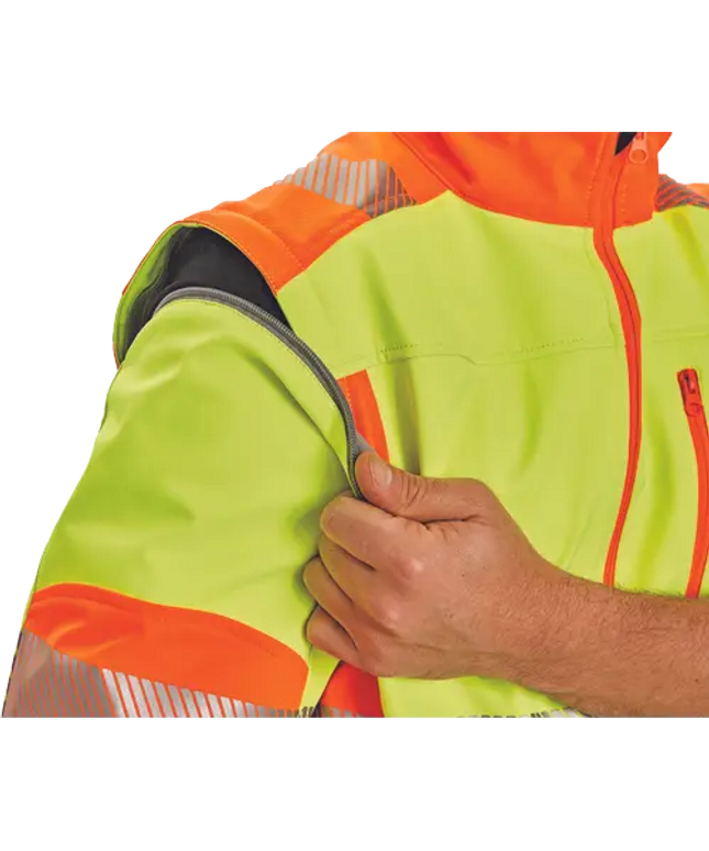 Jacheta reflectorizanta Cerva GORDON HV, 100% poliester, 135 gr/mp