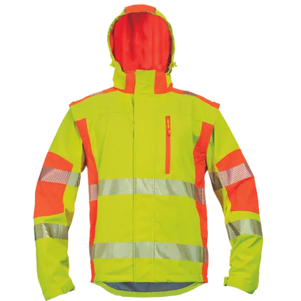 Jacheta reflectorizanta softshell Cerva LATTON, 100% poliester, 270 gr/mp
