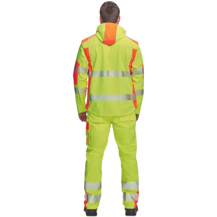 Jacheta reflectorizanta softshell Cerva LATTON, 100% poliester, 270 gr/mp