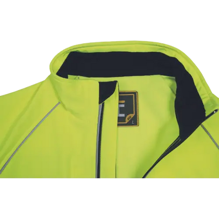 Jacheta reflectorizanta softshell Cerva SHELDON, 94% poliester, 6% elastan, 320 gr/mp