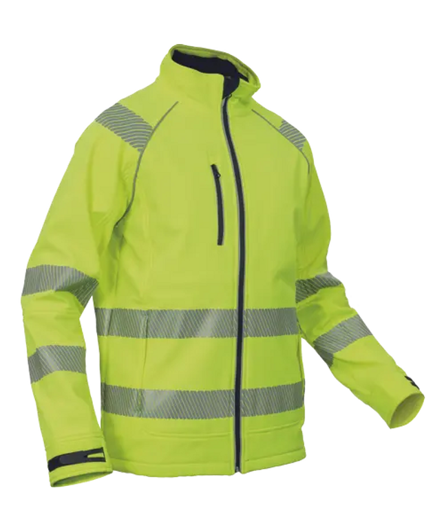 Jacheta reflectorizanta softshell Cerva SHELDON, 94% poliester, 6% elastan, 320 gr/mp