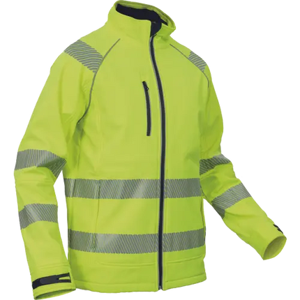 Jacheta reflectorizanta softshell Cerva SHELDON, 94% poliester, 6% elastan, 320 gr/mp