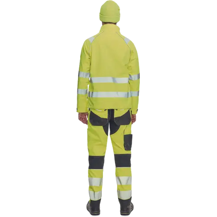 Jacheta reflectorizanta softshell Cerva SHELDON, 94% poliester, 6% elastan, 320 gr/mp