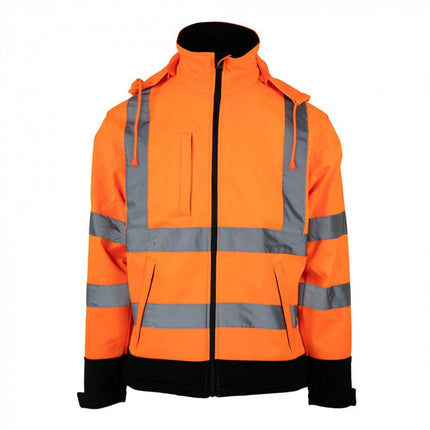 Jacheta reflectorizanta softshell Renania ATENA, 100% poliester