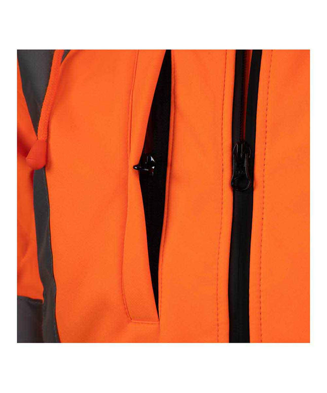 Jacheta reflectorizanta softshell Renania ATENA, 100% poliester