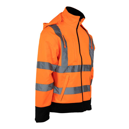 Jacheta reflectorizanta softshell Renania ATENA, 100% poliester