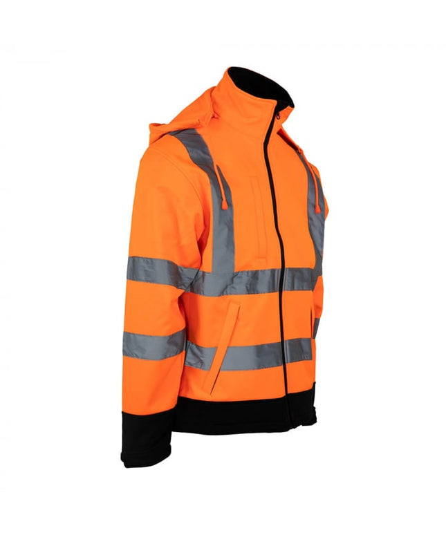 Jacheta reflectorizanta softshell Renania ATENA, 100% poliester