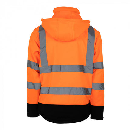 Jacheta reflectorizanta softshell Renania ATENA, 100% poliester