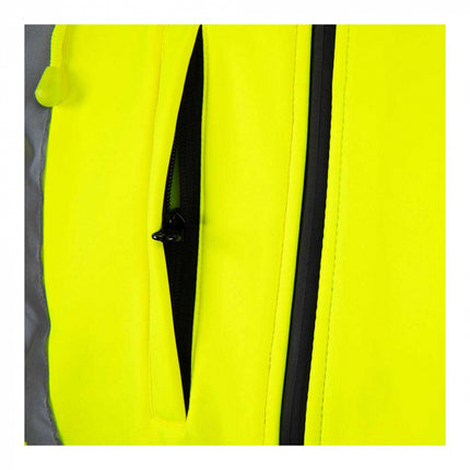 Jacheta reflectorizanta softshell Renania ROMA, 100% poliester