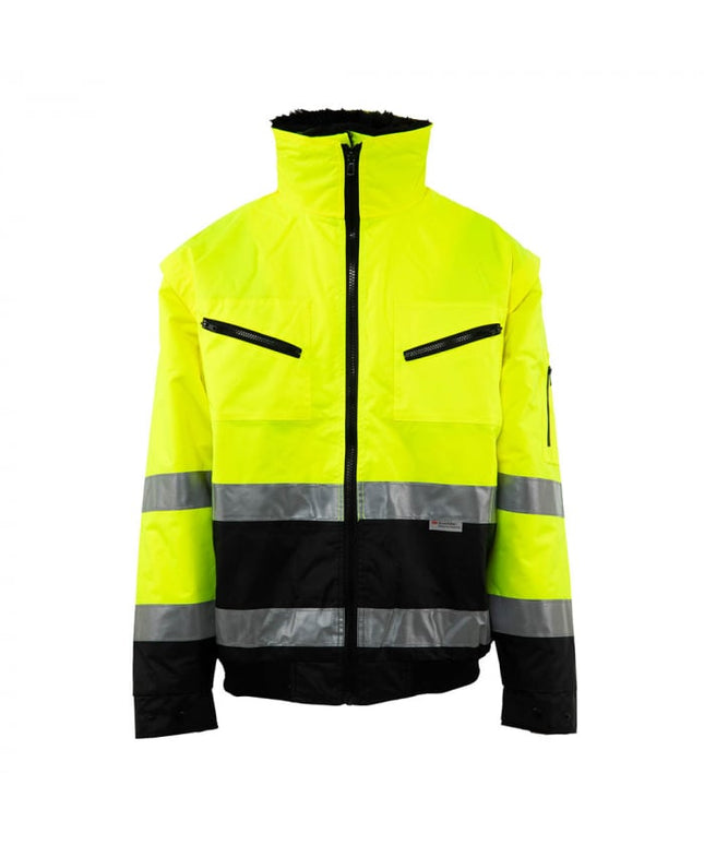 Jacheta reflectorizanta vatuita de iarna Renania ALASKA 3IN1, 100% poliester