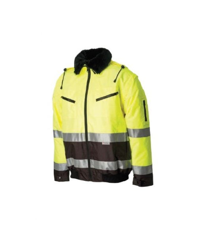 Jacheta reflectorizanta vatuita de iarna Renania ALASKA 3IN1, 100% poliester