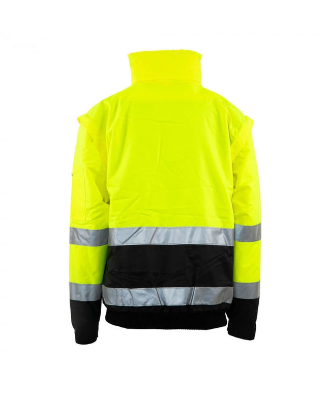 Jacheta reflectorizanta vatuita de iarna Renania ALASKA 3IN1, 100% poliester