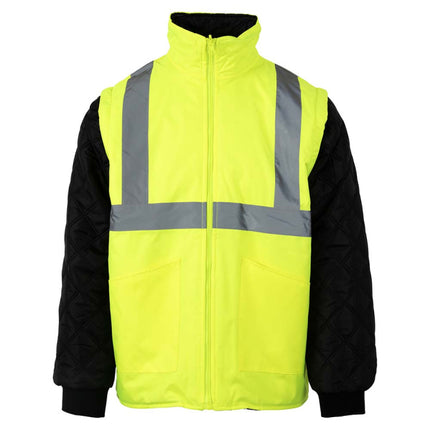 Jacheta reflectorizanta vatuita de iarna Renania BRIGHTON, 100% poliester