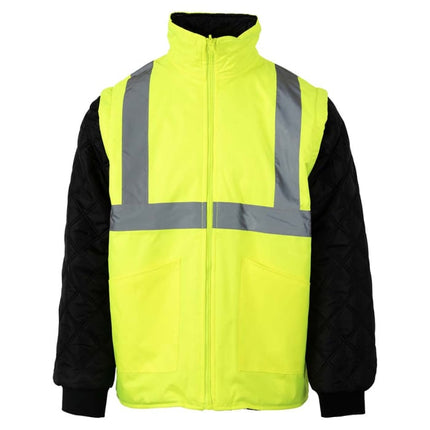 Jacheta reflectorizanta vatuita de iarna Renania BRIGHTON, 100% poliester