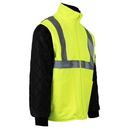 Jacheta reflectorizanta vatuita de iarna Renania BRIGHTON, 100% poliester