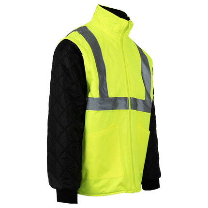 Jacheta reflectorizanta vatuita de iarna Renania BRIGHTON, 100% poliester