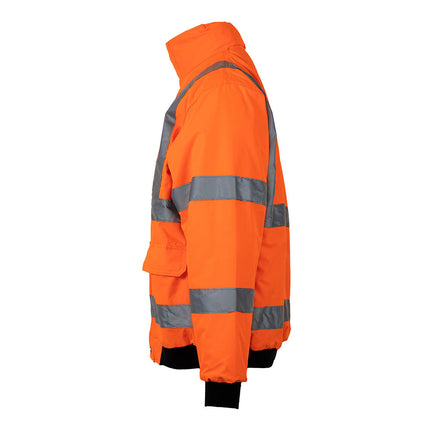 Jacheta reflectorizanta vatuita de iarna Renania OSLO, 100% poliester Oxford+ membrana PU