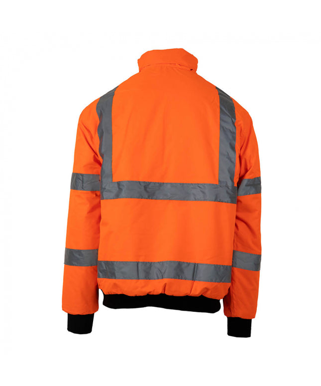 Jacheta reflectorizanta vatuita de iarna Renania OSLO, 100% poliester Oxford+ membrana PU
