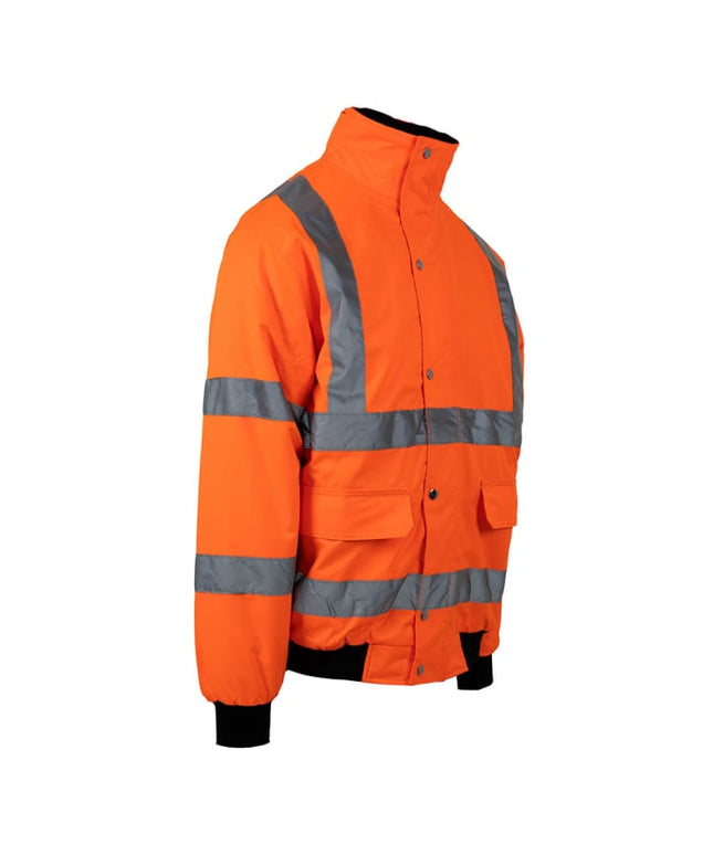 Jacheta reflectorizanta vatuita de iarna Renania OSLO, 100% poliester Oxford+ membrana PU