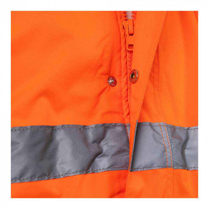 Jacheta reflectorizanta vatuita de iarna Renania OSLO, 100% poliester Oxford+ membrana PU