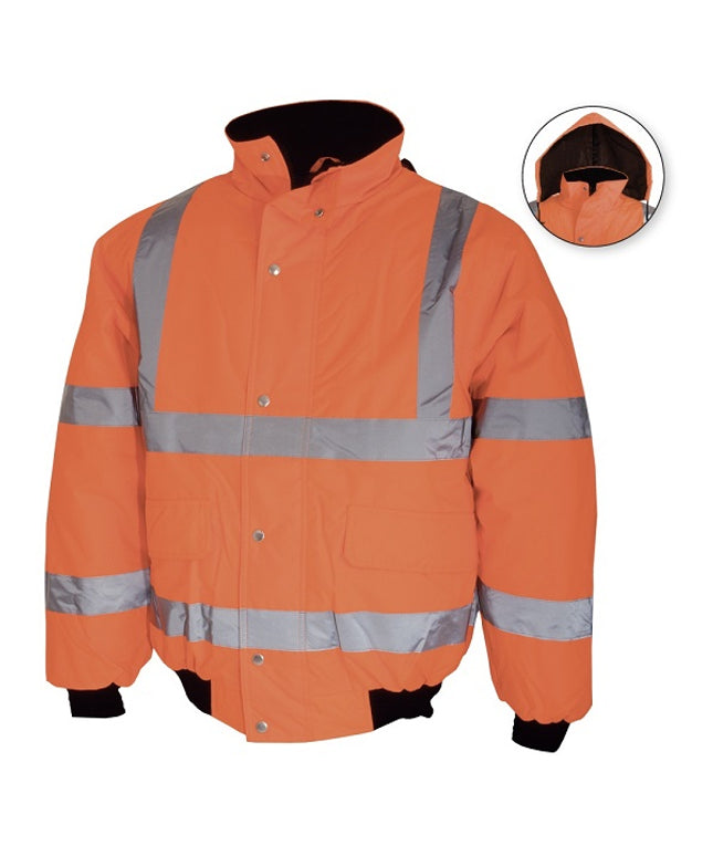 Jacheta reflectorizanta vatuita de iarna Renania OSLO, 100% poliester Oxford+ membrana PU