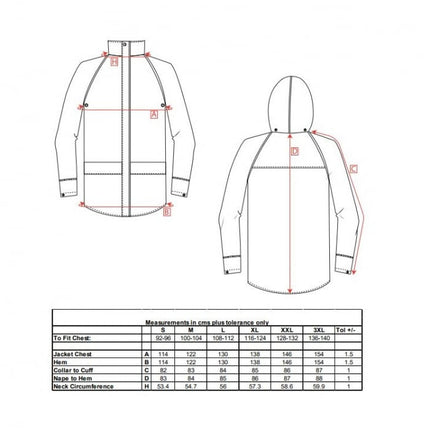 Jacheta impermeabila Portwest SEALTEX AIR S350, 100% poliester, 180g