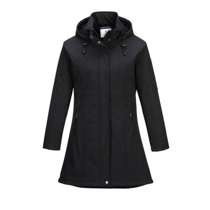 Jacheta de iarna softshell dama Portwest CARLA TK42, 94% poliester, 6% elastan, 310g