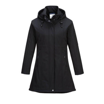 Jacheta de iarna softshell dama Portwest CARLA TK42, 94% poliester, 6% elastan, 310g