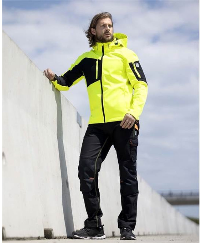 Jacheta softshell cu elemente reflectorizante Ardon CITYCONIC, 93% poliester, 7% elastan, 300 gr/mp