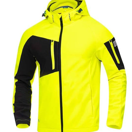 Jacheta softshell cu elemente reflectorizante Ardon CITYCONIC, 93% poliester, 7% elastan, 300 gr/mp