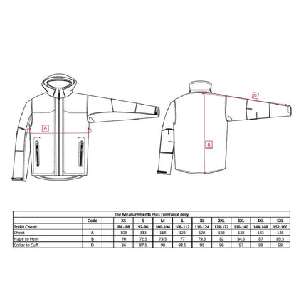 Jacheta softshell cu gluga Portwest TK53, 94% Poliester, 6% elastan, 310g