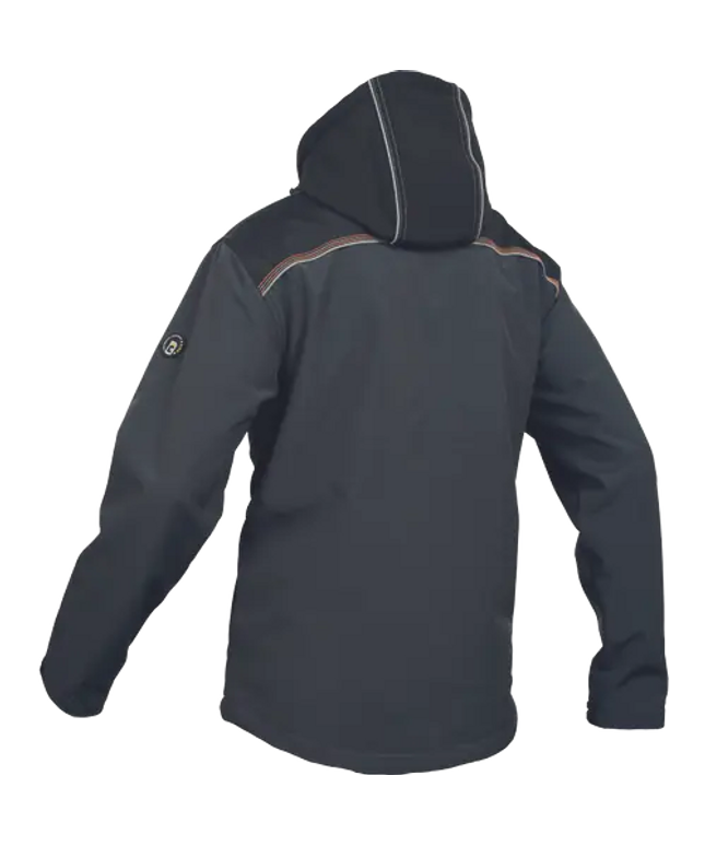 Jacheta softshell cu gluga Cerva KNOXFIELD RYO, 100% poliester, 290gr/mp