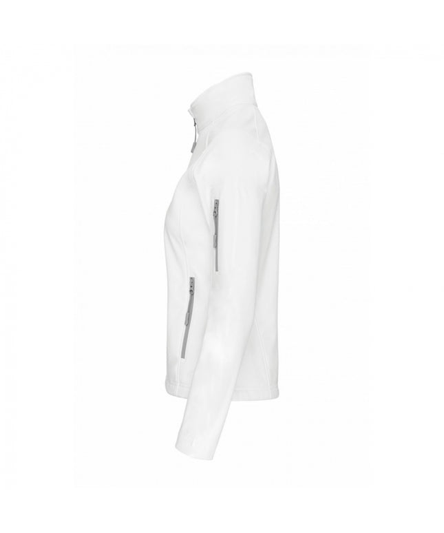 Jacheta softshell dama Kariban K400, 95% poliester, 5% elastan, 300 gr/mp