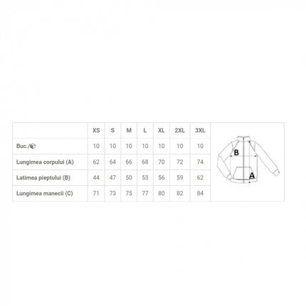 Jacheta softshell dama Kariban K9107, 100% poliester, 345 gr/mp