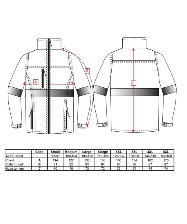 Jacheta softshell cu benzi reflectorizante Portwest IONA TK54, 94% poliester, 6% elastan, 310g