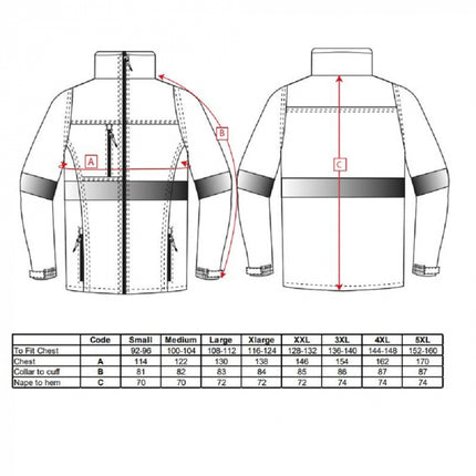 Jacheta softshell cu benzi reflectorizante Portwest IONA TK54, 94% poliester, 6% elastan, 310g