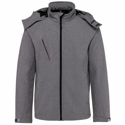 Jacheta softshell Kariban K413, 95% poliester, 5% elastan, 340 gr/mp
