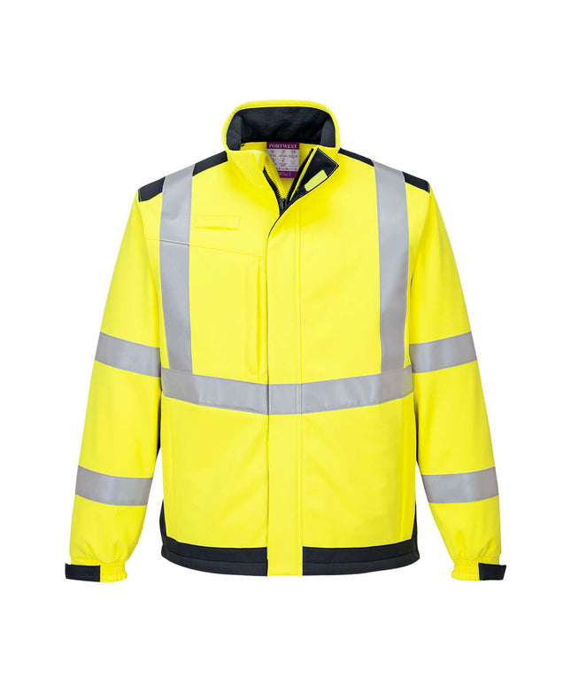 Jacheta softshell reflectorizanta Portwest MODAFLAME MULTI-NORM ARC MV72, 100% poliester, 350g