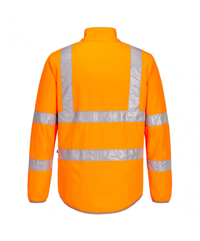 Jacheta softshell reflectorizanta Portwest EC24, 100% poliester, 440 gr/mp