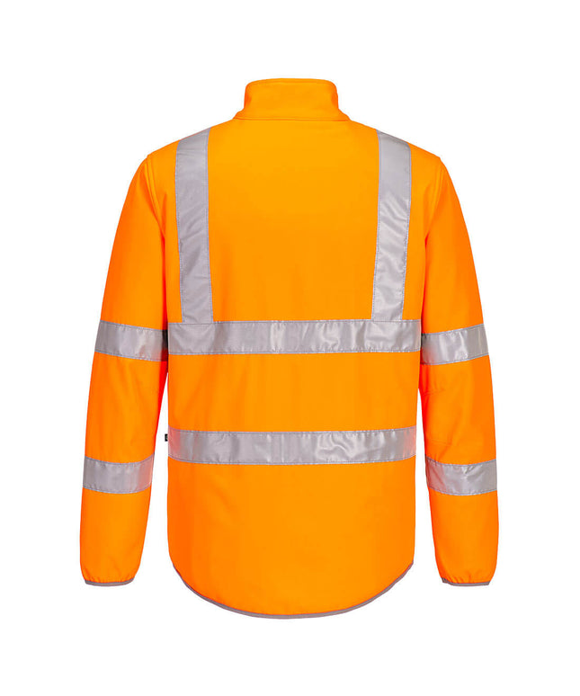 Jacheta softshell reflectorizanta Portwest EC24, 100% poliester, 440 gr/mp
