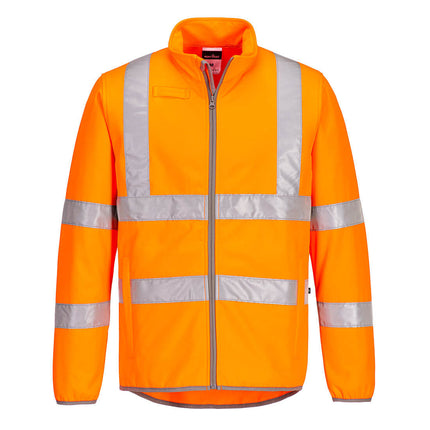 Jacheta softshell reflectorizanta Portwest EC24, 100% poliester, 440 gr/mp